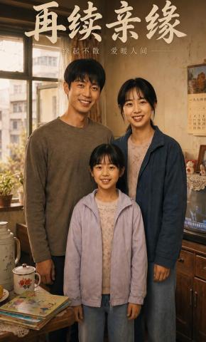 短剧《再续亲缘》海报