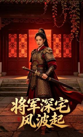 短剧《将军深宅风波起》海报
