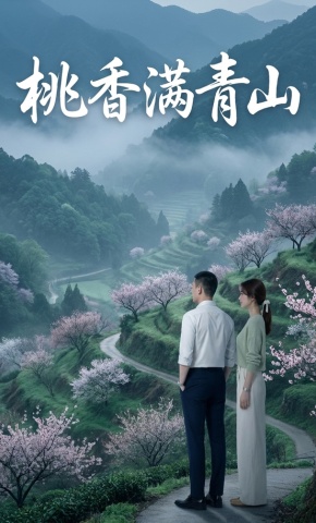 短剧《桃香满青山》海报