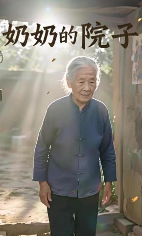 短剧《奶奶的院子》海报