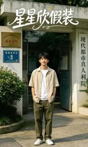 短剧《星星欣假装》海报