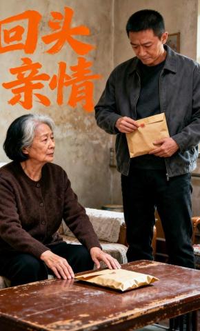 短剧《回头亲情》海报