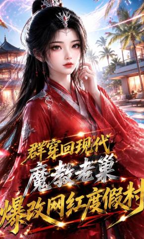 短剧群穿回现代魔教老巢爆改网红度假村海报