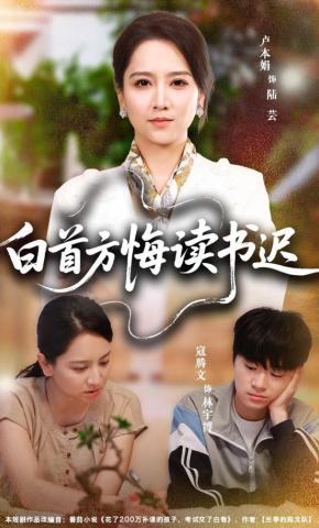 短剧《白首方悔读书迟》海报