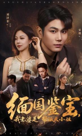短剧《缅国鉴宝，我老婆是帮派大小姐》海报