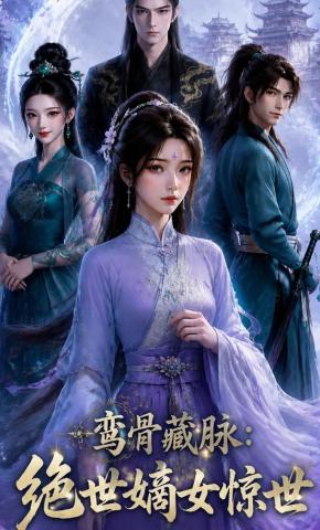 短剧《鸾骨藏脉：绝世嫡女惊世》海报