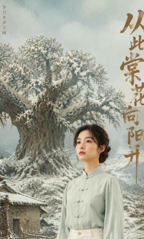 短剧《从此棠花向阳开》海报