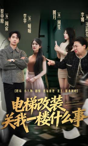 短剧《电梯改装关我一楼什么事》海报