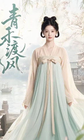 短剧《青禾渡风》海报