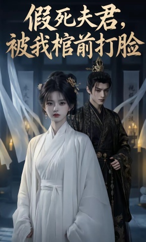 短剧《假死夫君，被我棺前打脸》海报