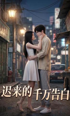 短剧《迟来的千万告白》海报