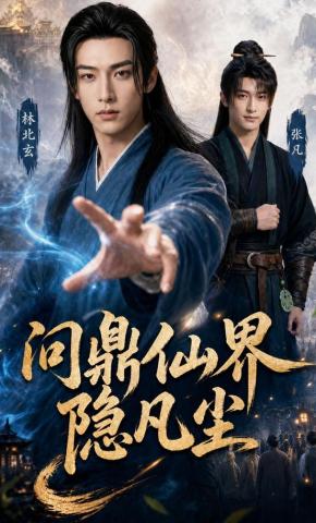 短剧《问鼎仙界隐凡尘》海报