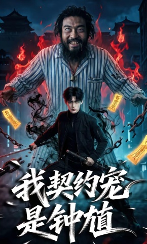 短剧《我契约宠是钟馗》海报