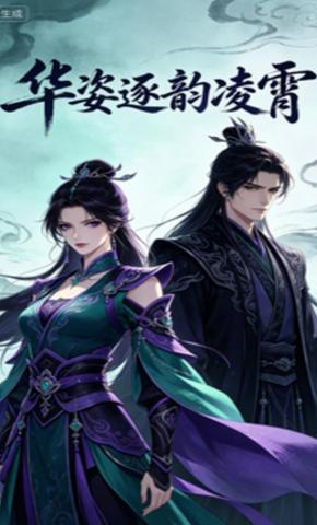 短剧《华姿逐韵凌霄》海报