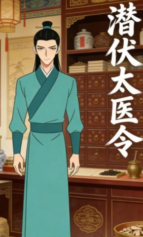 短剧《潜伏太医令》海报