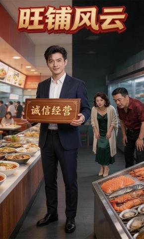 短剧《旺铺风云》海报