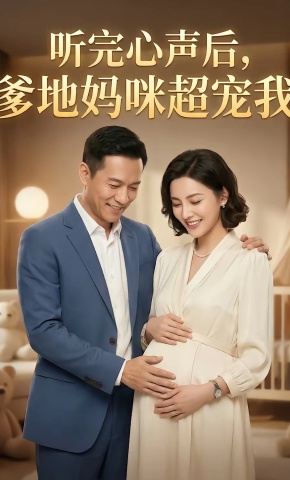 短剧《听完心声后，爹地妈咪超宠我》海报