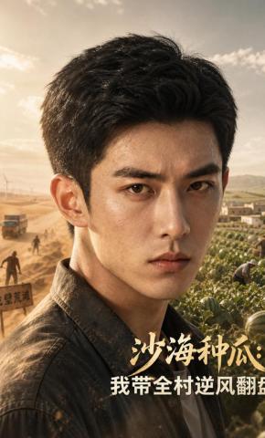 短剧《沙海种瓜：我带全村逆风翻盘》海报