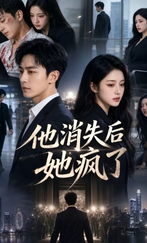 短剧《他消失后她疯了》海报