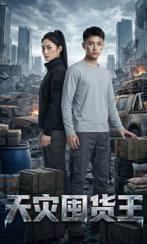 短剧《天灾囤货王》海报