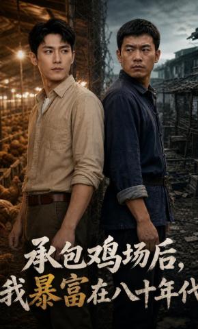 短剧《承包鸡场后我暴富在八十年代》海报