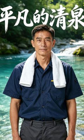 短剧《平凡的清泉》海报