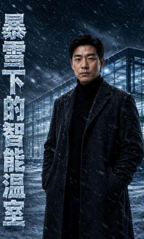 短剧《暴雪下的智能温室》海报