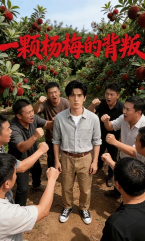 短剧《一颗杨梅的背叛》海报