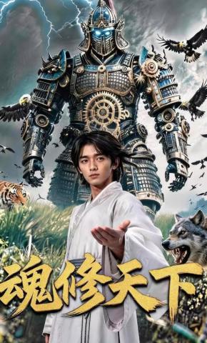 短剧《魂修天下》海报