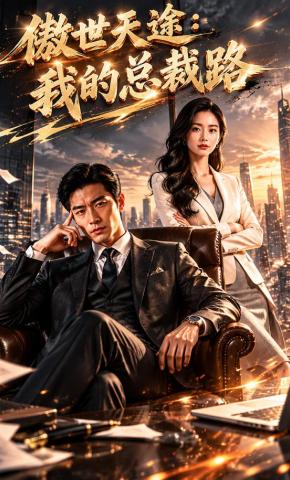 短剧《傲世天途：我的总裁路》海报