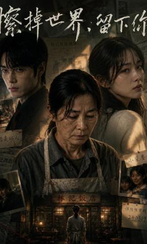 短剧《擦掉世界，留下你》海报