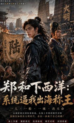 短剧《郑和下西洋：系统逼我出海称王》海报