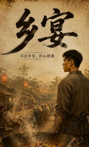 短剧《乡宴》海报