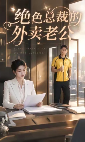 短剧《绝色总裁的外卖老公》海报