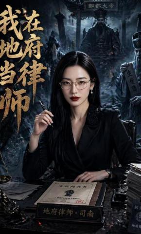 短剧《我在地府当律师》海报