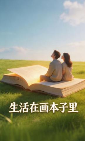 短剧《生活在画本子里》海报