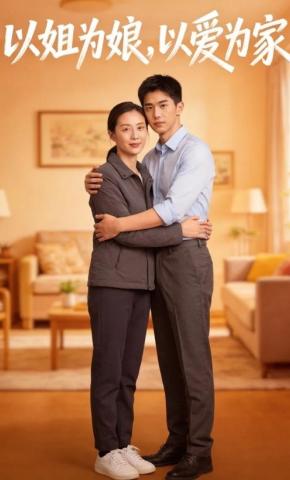 短剧《以姐为娘，以爱为家》海报