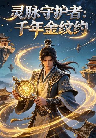 短剧《灵脉守护者：千年金纹约》海报
