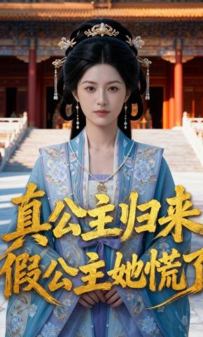 短剧《真公主归来，假公主她慌了》海报