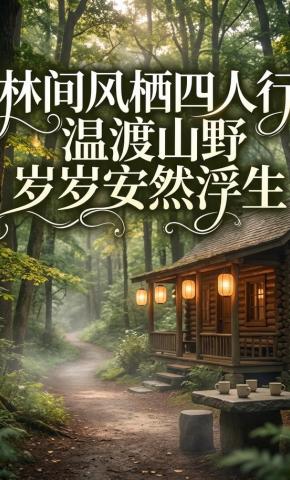 短剧《林间风栖四人行温渡山野岁岁安然浮生》海报
