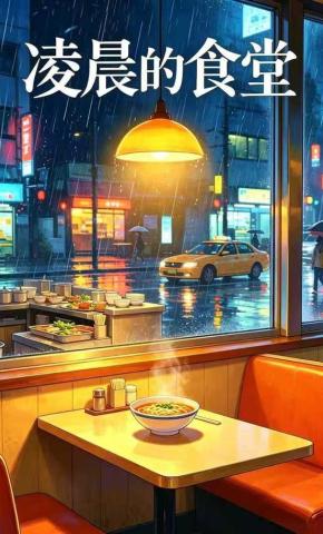 短剧《凌晨的食堂》海报