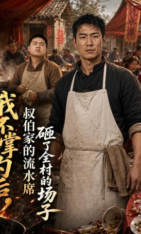 短剧《我不掌勺后，叔伯家的流水席砸了全村的场子》海报