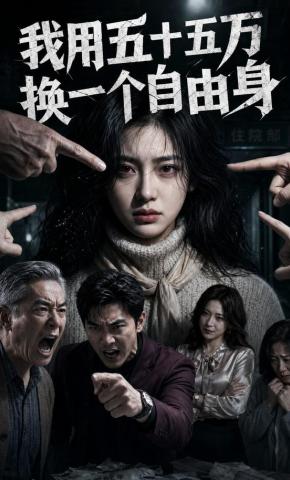 短剧《我用五十五万，换一个自由身》海报