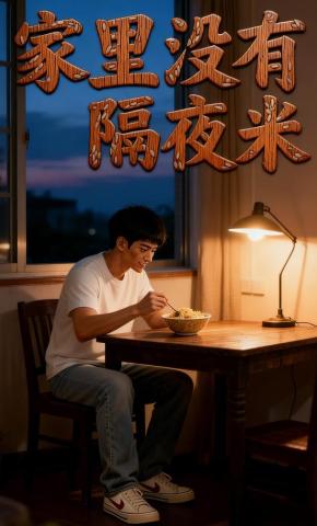 短剧《家里没有隔夜米》海报