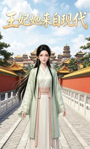 短剧《王妃她来自现代》海报