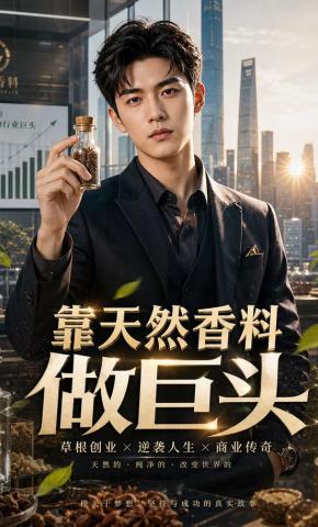 短剧《靠天然香料做巨头》海报