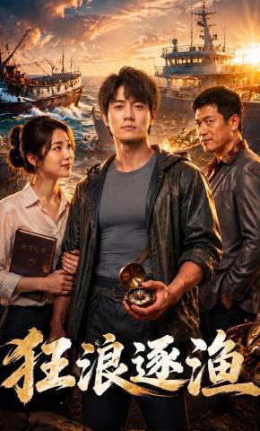 短剧《狂浪逐渔》海报