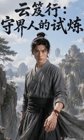 短剧《云笈行：守界人的试炼》海报