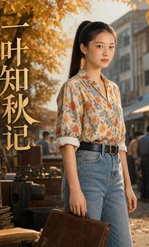 短剧《一叶知秋记》海报