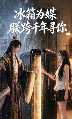 短剧《冰箱为媒，朕跨千年寻你》海报